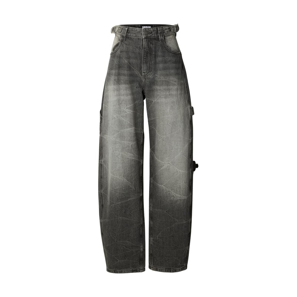 Urban Classics - Balloon Fit Jeans Wijde broek - Zwart